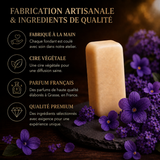 Fondant parfumé Violette Bakonette Bakougie — fabrication artisanale