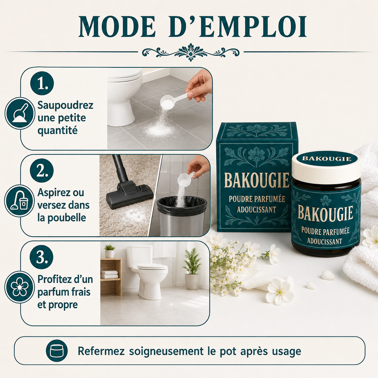 Poudre parfumée Adoucissant Bakougie — vue complémentaire 5