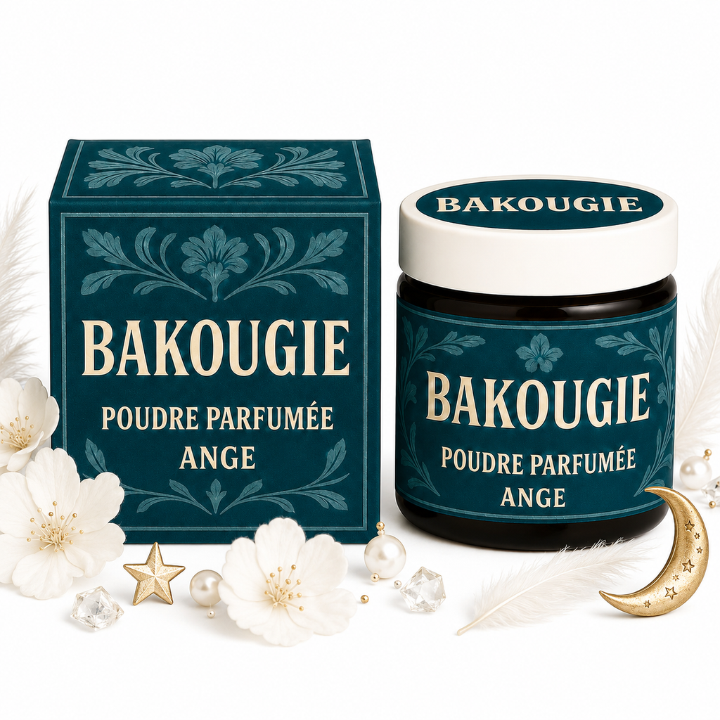 Poudre parfumée Ange Bakougie pour aspirateur et maison