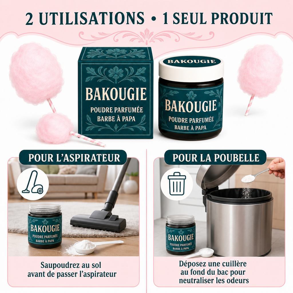 Poudre parfumée Barbe à papa Bakougie — vue complémentaire 4