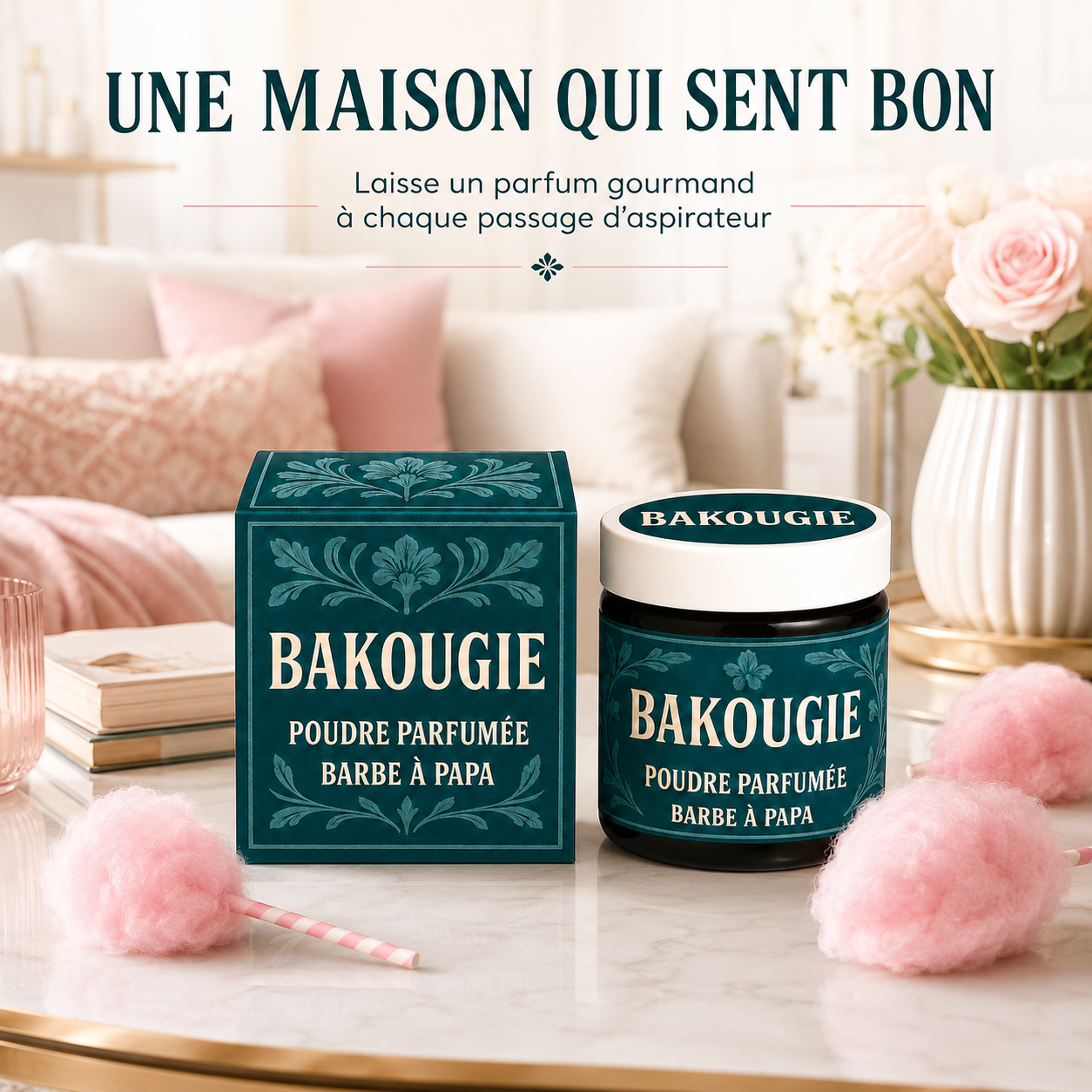 Poudre parfumée Barbe à papa Bakougie — vue complémentaire 7