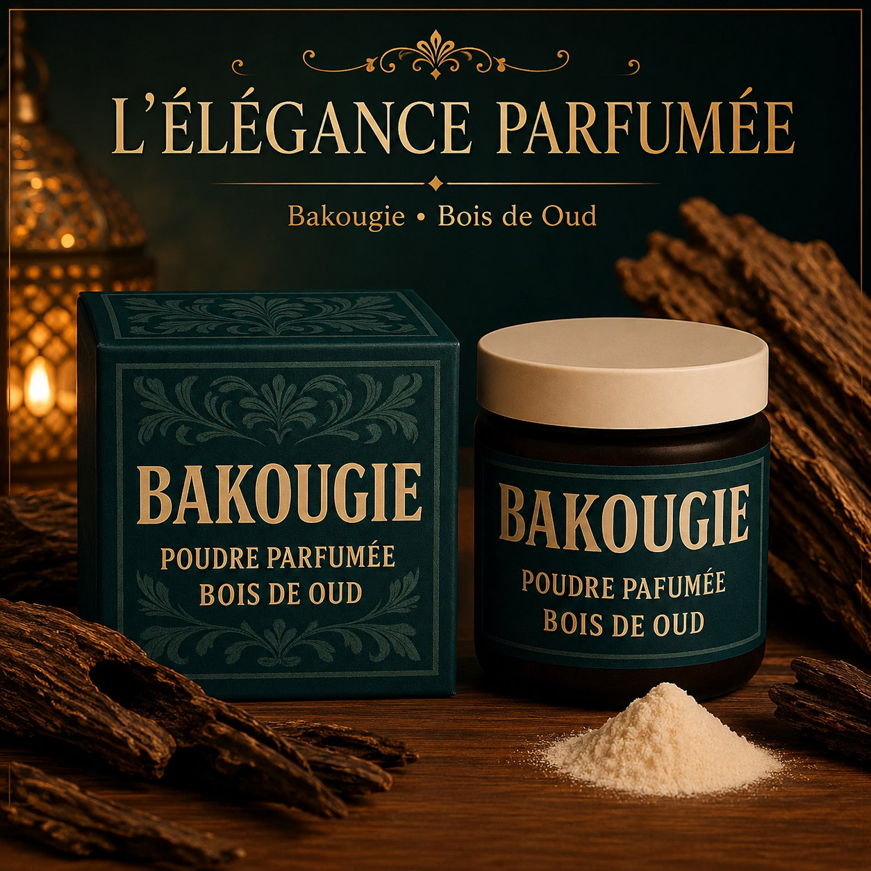 Poudre parfumée Bois de Oud Bakougie — vue complémentaire 8