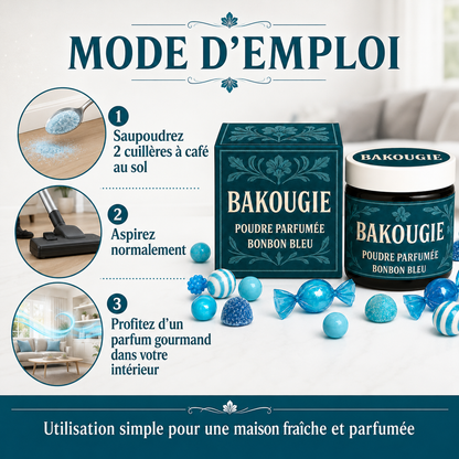 Poudre parfumée Bonbon bleu Bakougie — vue complémentaire 4