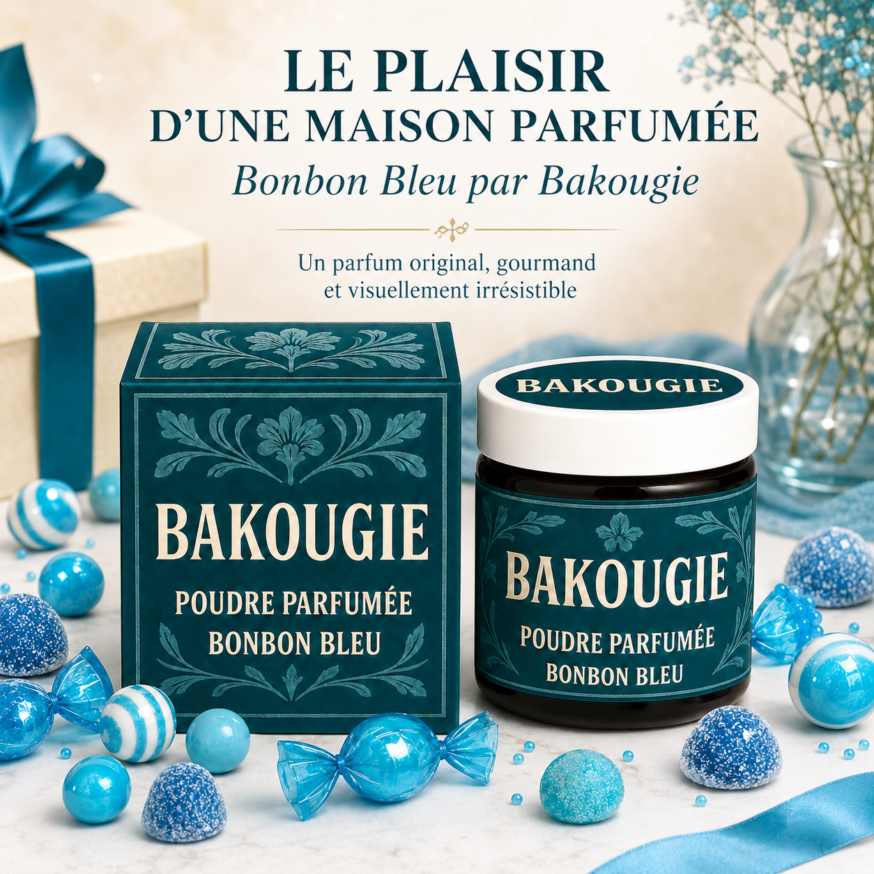 Poudre parfumée Bonbon bleu Bakougie — vue complémentaire 6