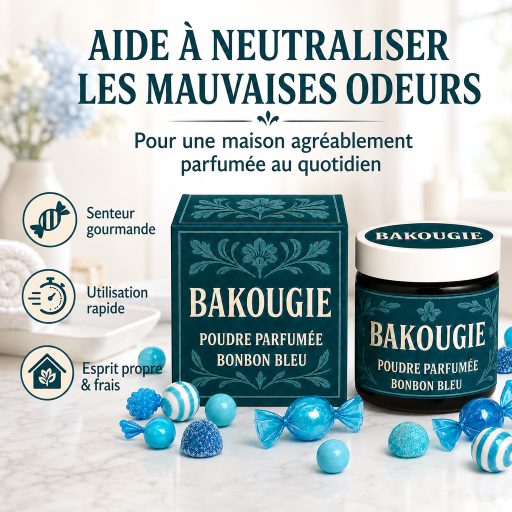 Poudre parfumée Bonbon bleu Bakougie — vue complémentaire 8