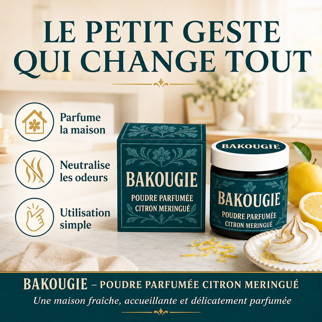 Poudre parfumée Citron meringué Bakougie — vue complémentaire 5