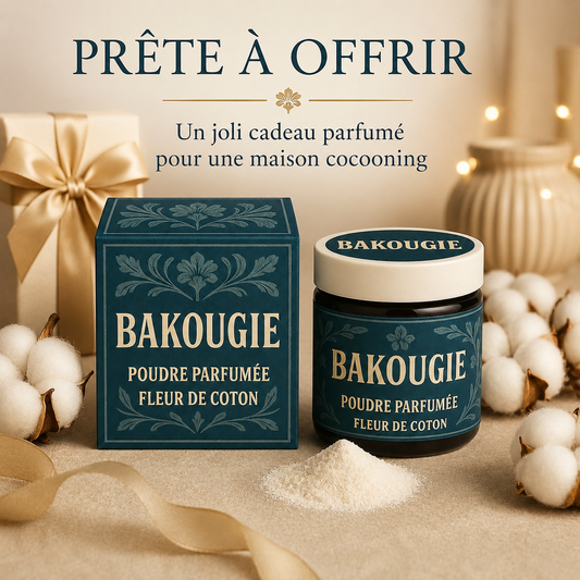 Poudre parfumée Fleur de coton Bakougie — vue complémentaire 2