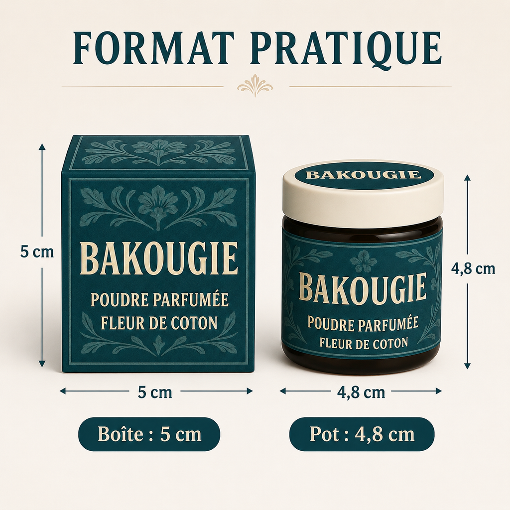 Poudre parfumée Fleur de coton Bakougie — vue complémentaire 4