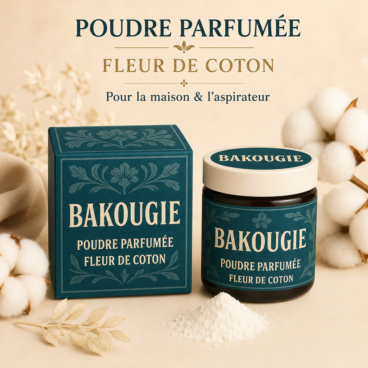 Poudre parfumée Fleur de coton Bakougie — vue complémentaire 7