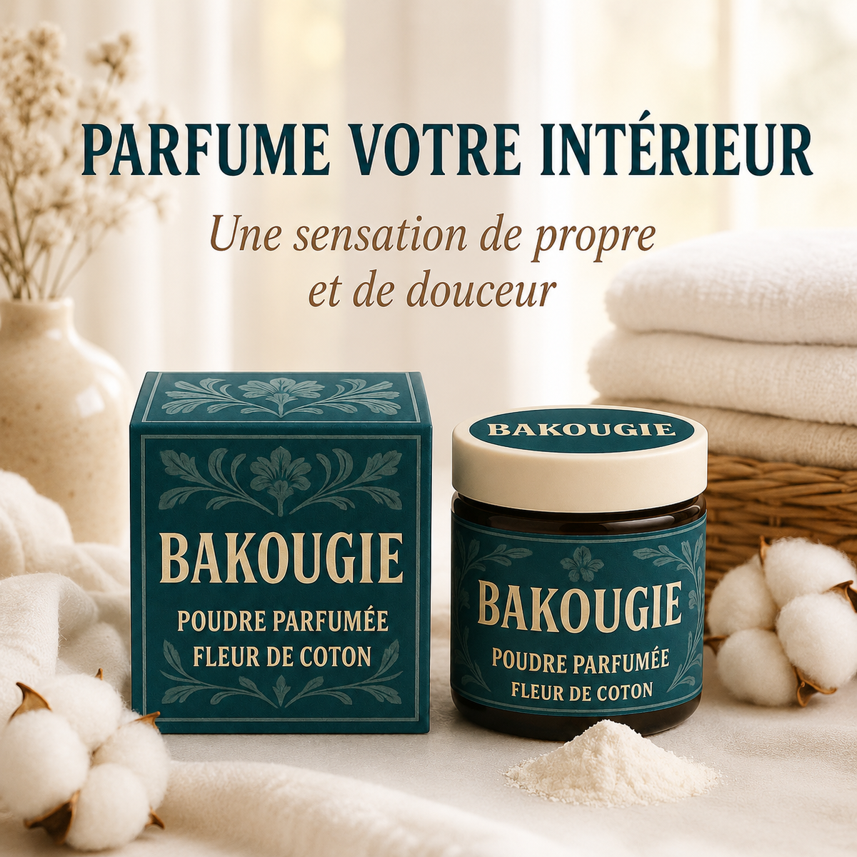 Poudre parfumée Fleur de coton Bakougie — vue complémentaire 8