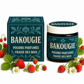 Poudre parfumée Fraise des bois Bakougie pour aspirateur et poubelle