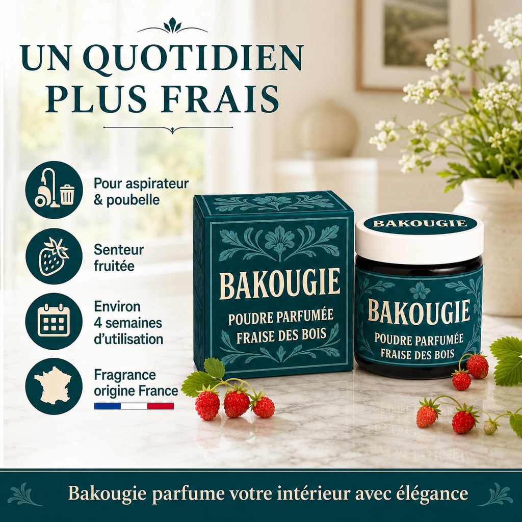 Poudre parfumée Fraise des bois Bakougie — vue complémentaire 7