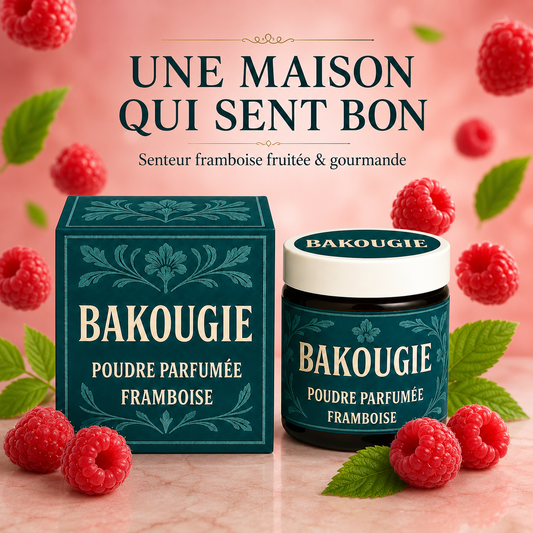 Poudre parfumée Framboise Bakougie — vue complémentaire 2