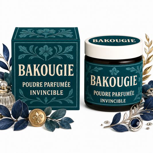 Poudre parfumée Invincible luxe masculin Bakougie