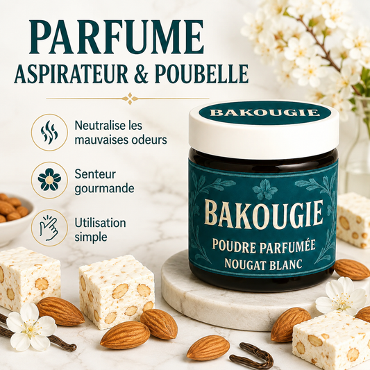 Poudre parfumée Nougat blanc Bakougie — vue complémentaire 2