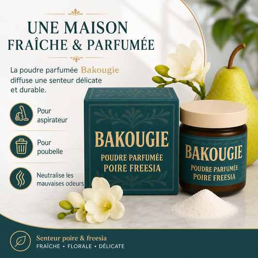 Poudre parfumée Poire freesia Bakougie — vue complémentaire 2