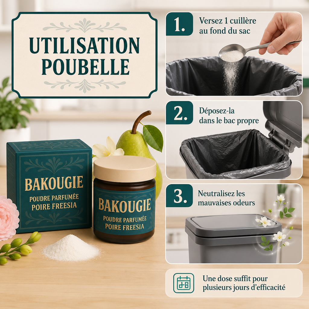 Poudre parfumée Poire freesia Bakougie — vue complémentaire 5