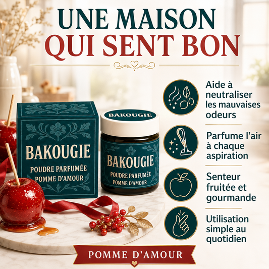 Poudre parfumée Pomme d’amour Bakougie — vue complémentaire 2