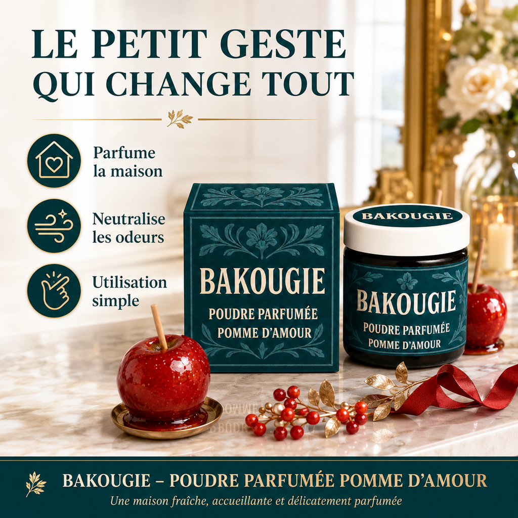 Poudre parfumée Pomme d’amour Bakougie — vue complémentaire 6