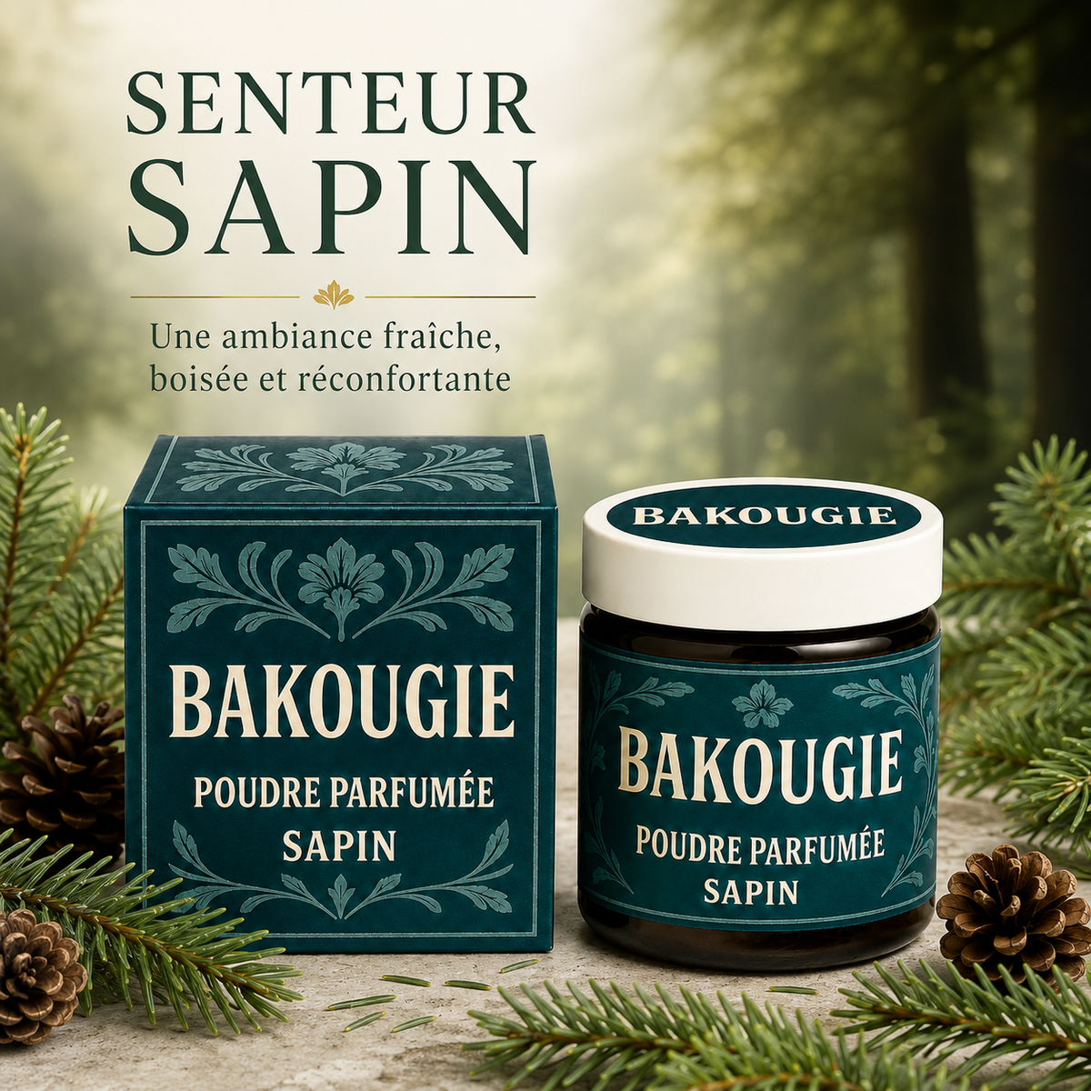 Poudre parfumée Sapin Bakougie — vue complémentaire 6