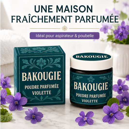 Poudre parfumée Violette Bakougie — vue complémentaire 2
