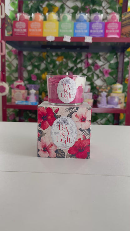 Bougie parfumée hibiscus | HIBI
