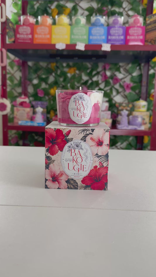 Bougie parfumée hibiscus | HIBI