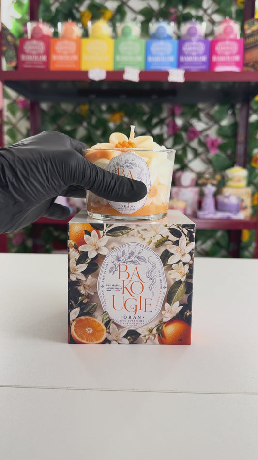 Bougie parfumée fleur d’oranger | ORAN