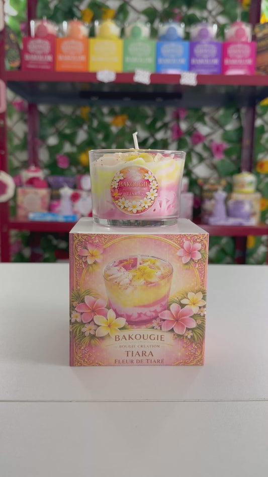 Bougie parfumée fleur de tiaré | Tiara