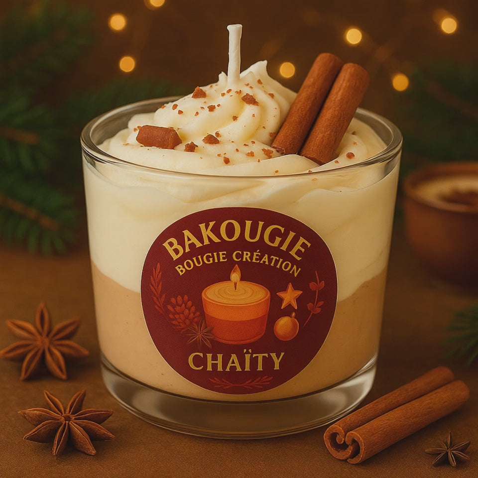 Bougie parfumée Thé chaï latte | Chaïty