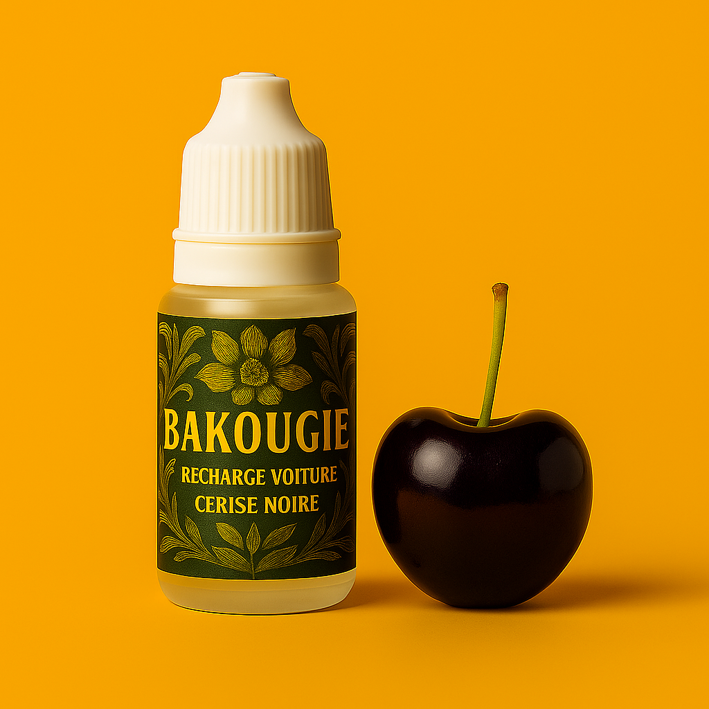 Recharge pour diffuseur voiture parfum Cerise noire Bakougie