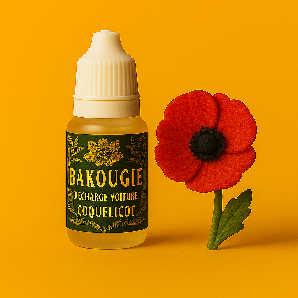 Recharge pour diffuseur voiture parfum Coquelicot Bakougie