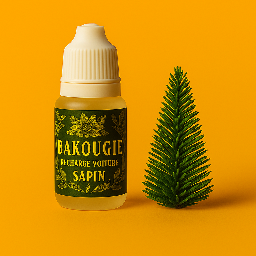 Recharge pour diffuseur voiture parfum Sapin Bakougie