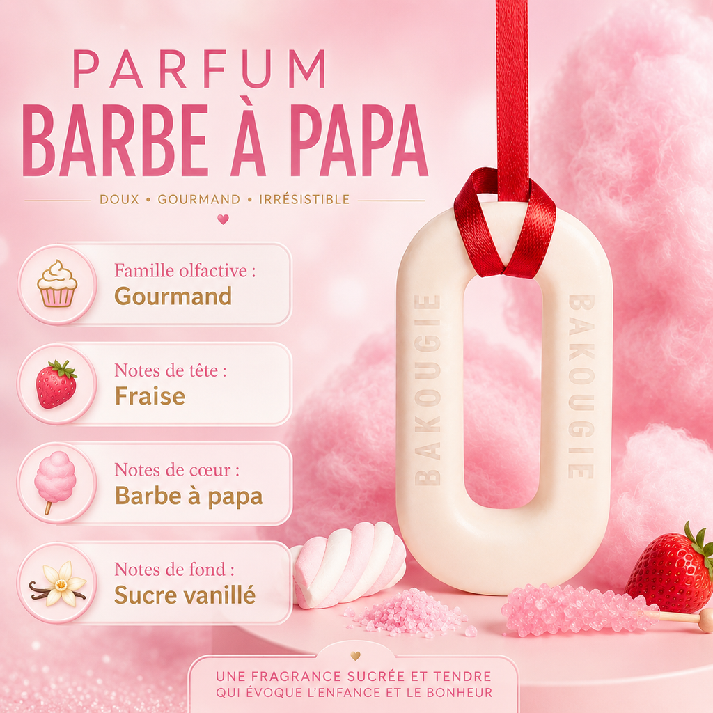 Suspension parfumée Barbe à papa Bakougie — vue complémentaire 8