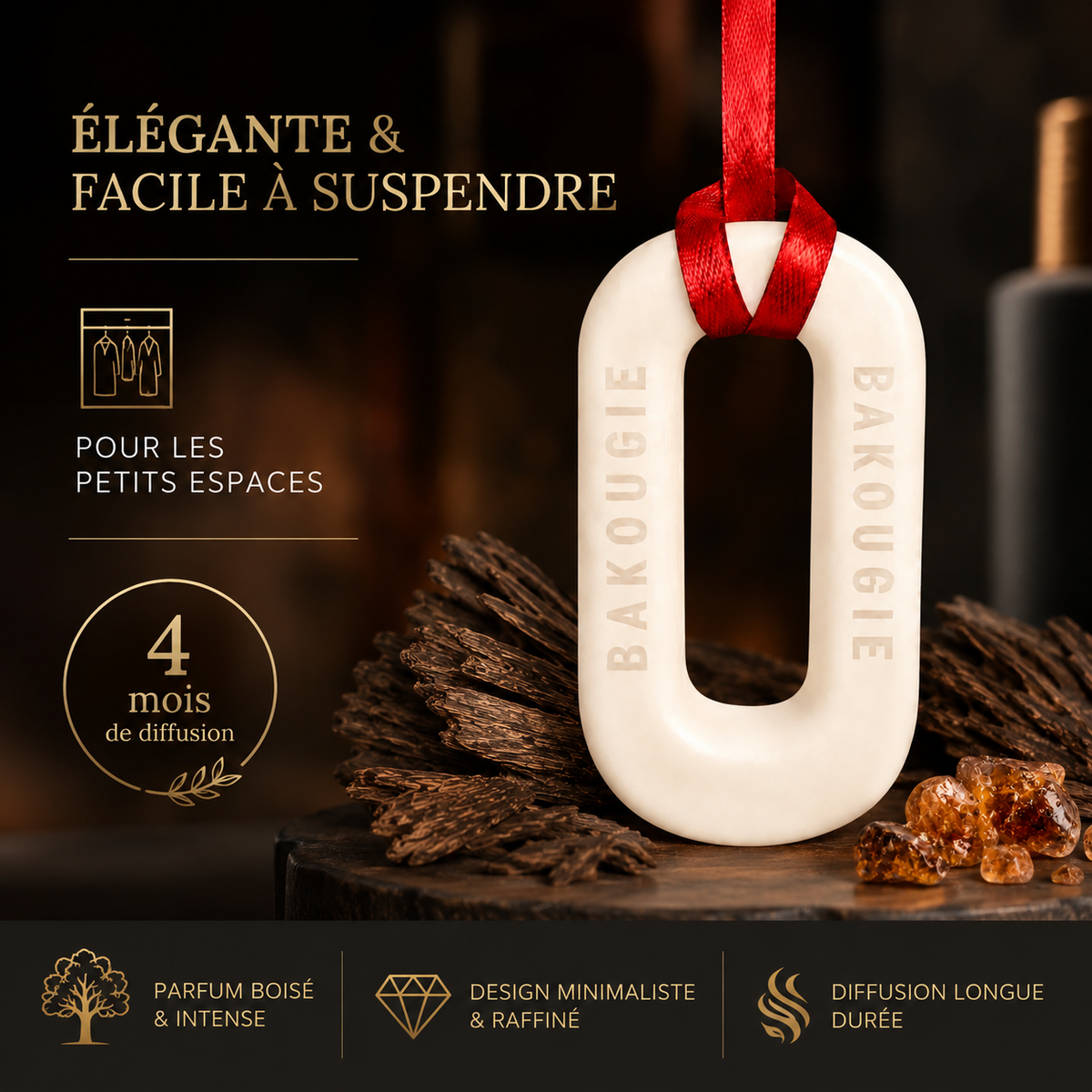 Suspension parfumée Bois de Oud Bakougie — vue complémentaire 5
