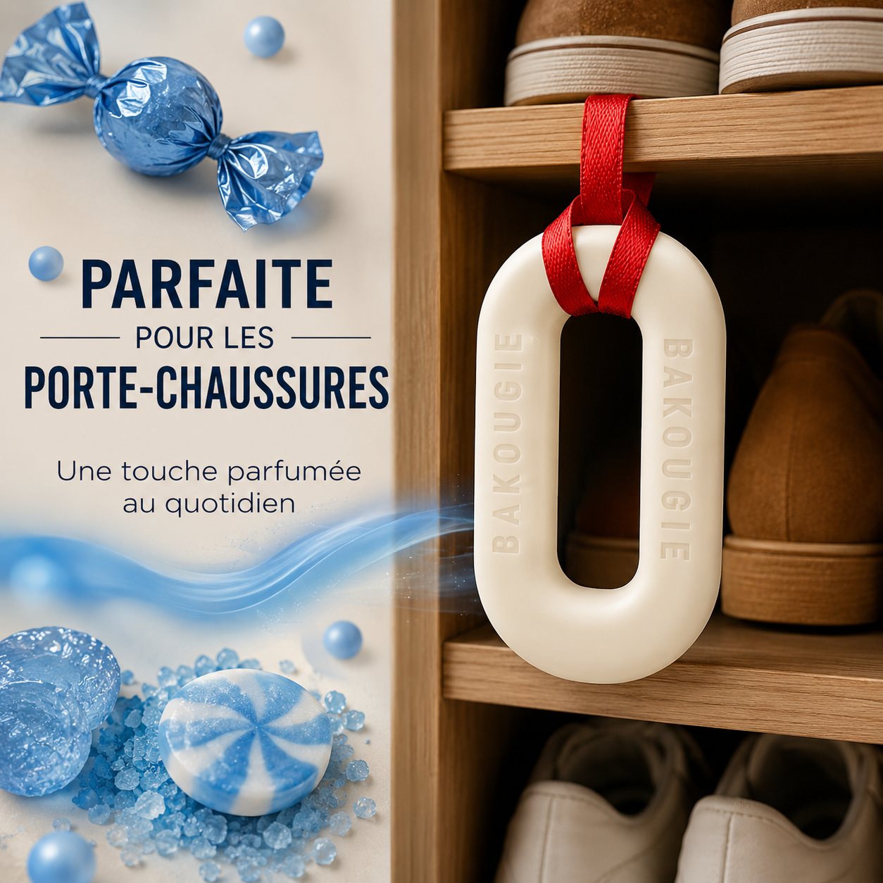 Suspension parfumée Bonbon bleu Bakougie — vue complémentaire 4