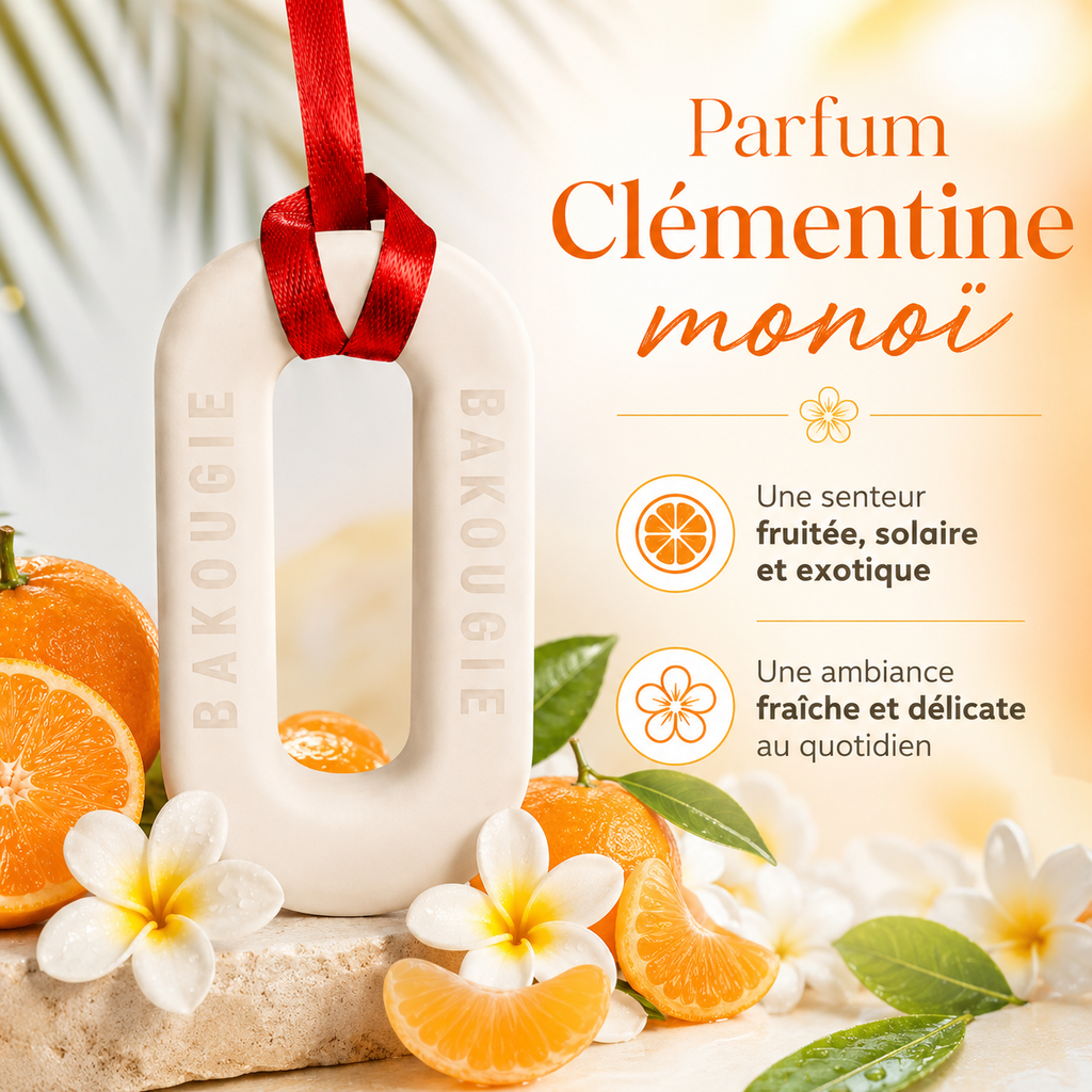 Suspension parfumée Clémentine monoï Bakougie — vue complémentaire 5