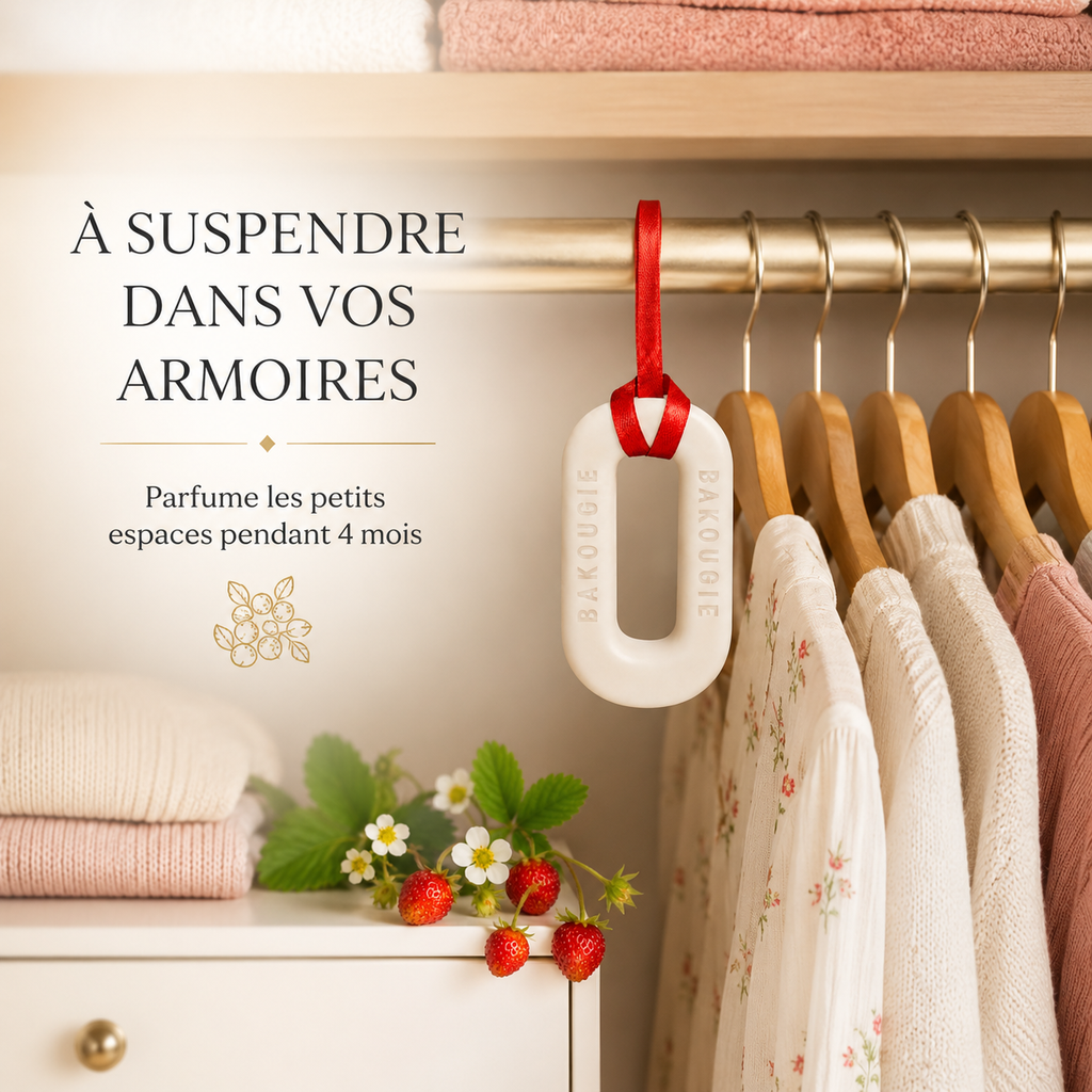Suspension parfumée Fraise des bois Bakougie — vue complémentaire 3