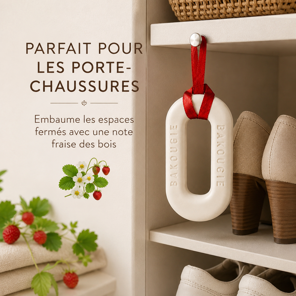 Suspension parfumée Fraise des bois Bakougie — vue complémentaire 5