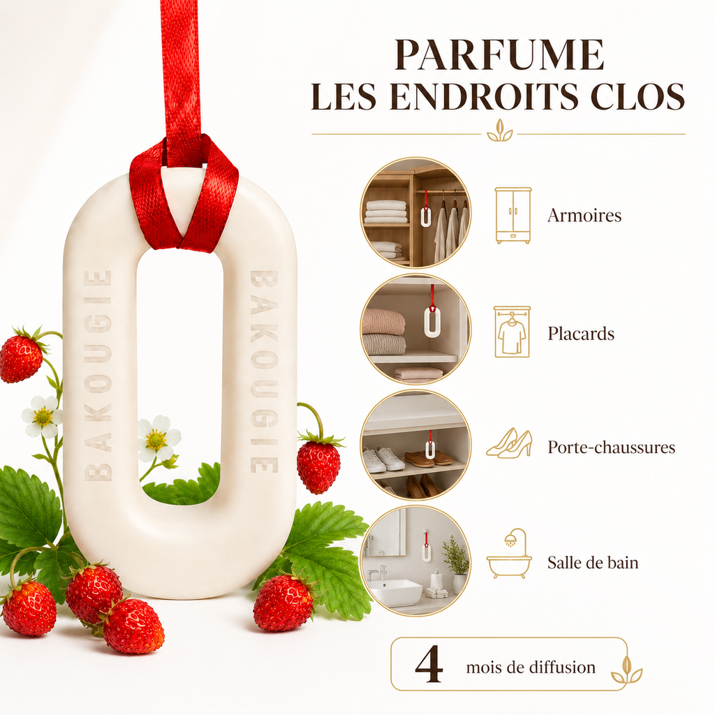 Suspension parfumée Fraise des bois Bakougie — vue complémentaire 7