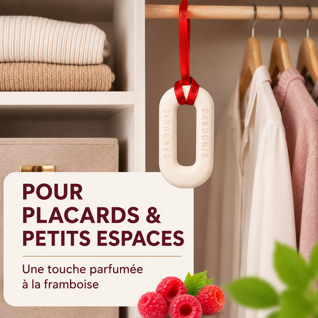 Suspension parfumée Framboise Bakougie — vue complémentaire 3