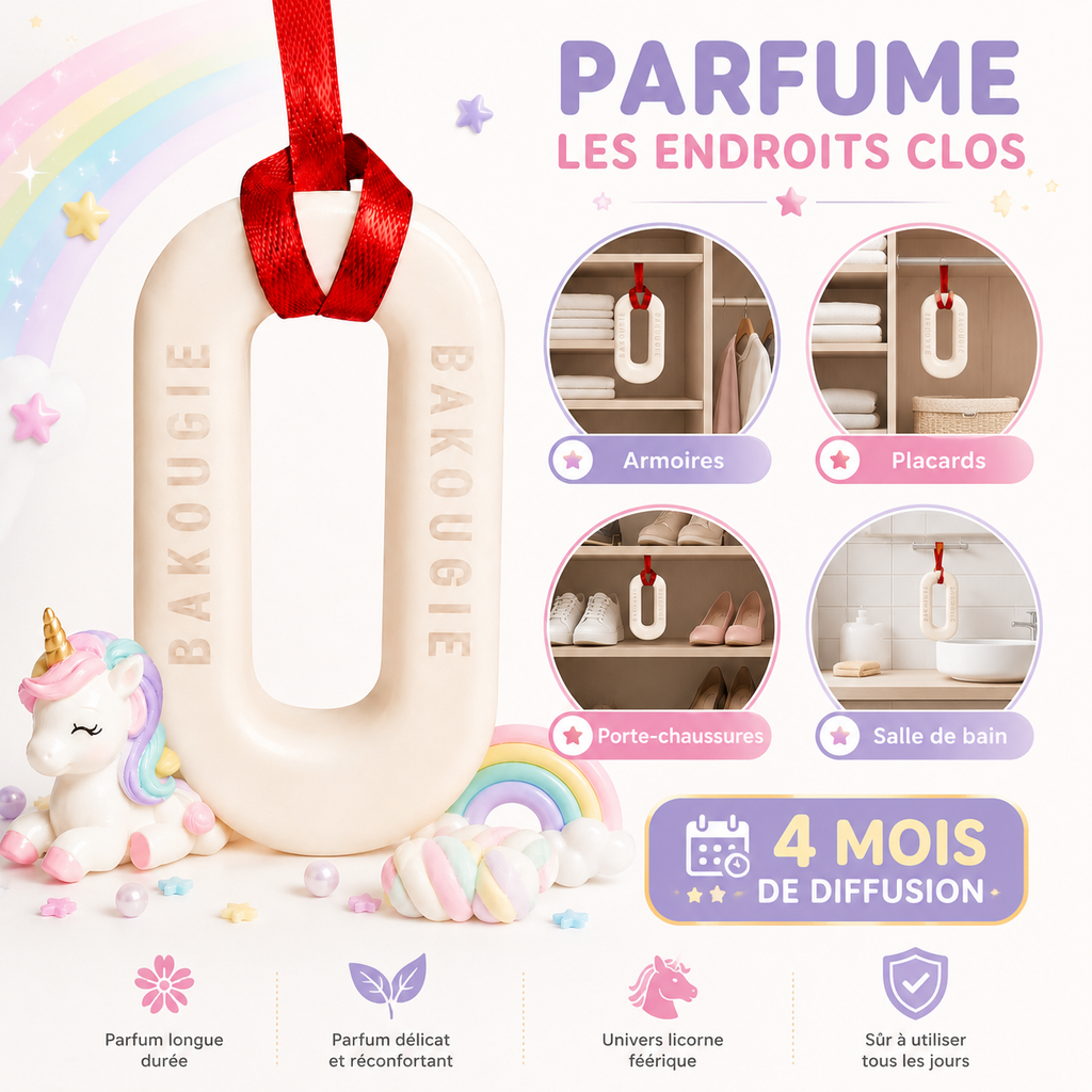 Suspension parfumée Licorne Bakougie — vue complémentaire 6