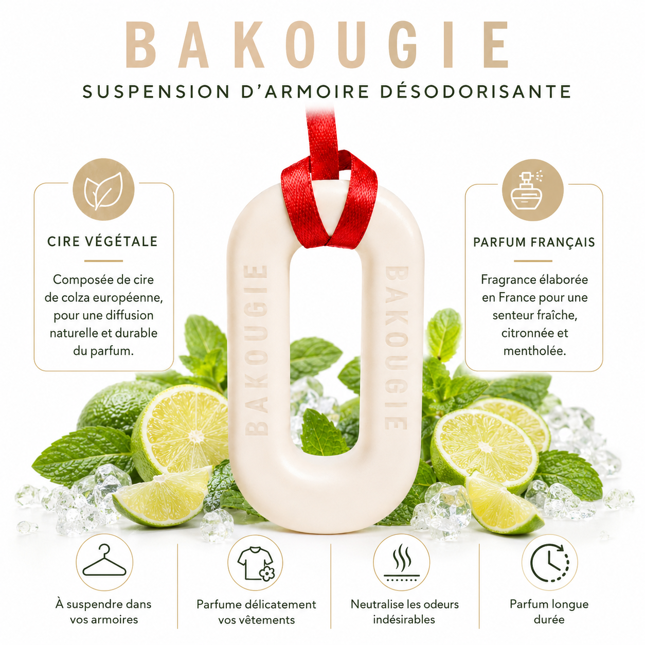 Suspension parfumée Mojito Bakougie — vue complémentaire 2