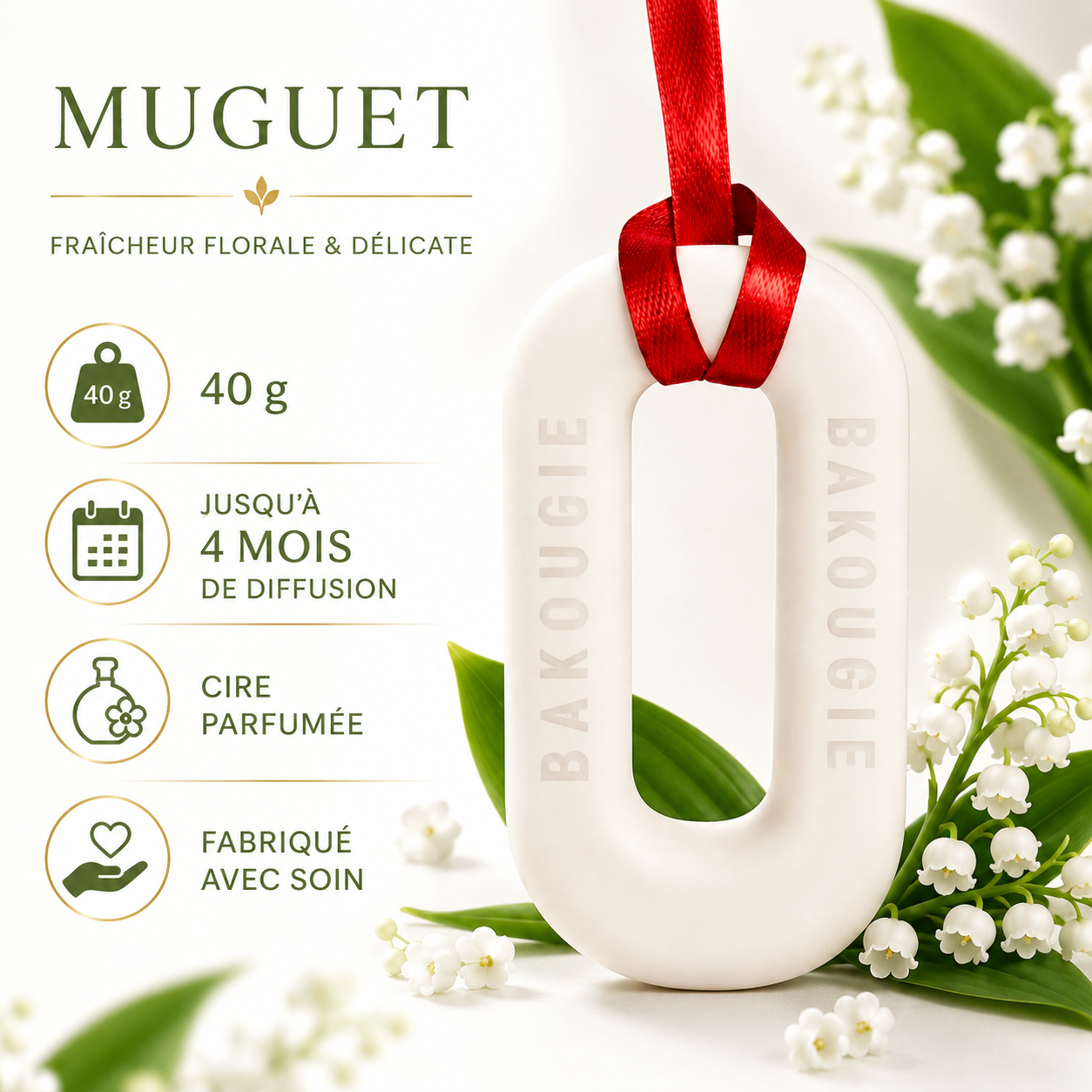 Suspension parfumée Muguet Bakougie — vue complémentaire 7