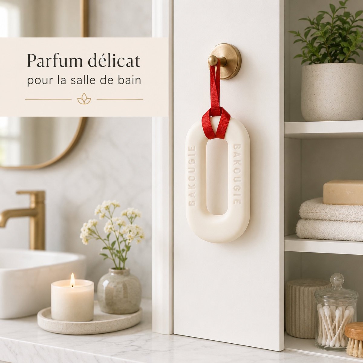 Suspension parfumée Nougat blanc Bakougie — vue complémentaire 8
