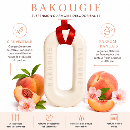 Suspension parfumée Pêche Bakougie — vue complémentaire 3