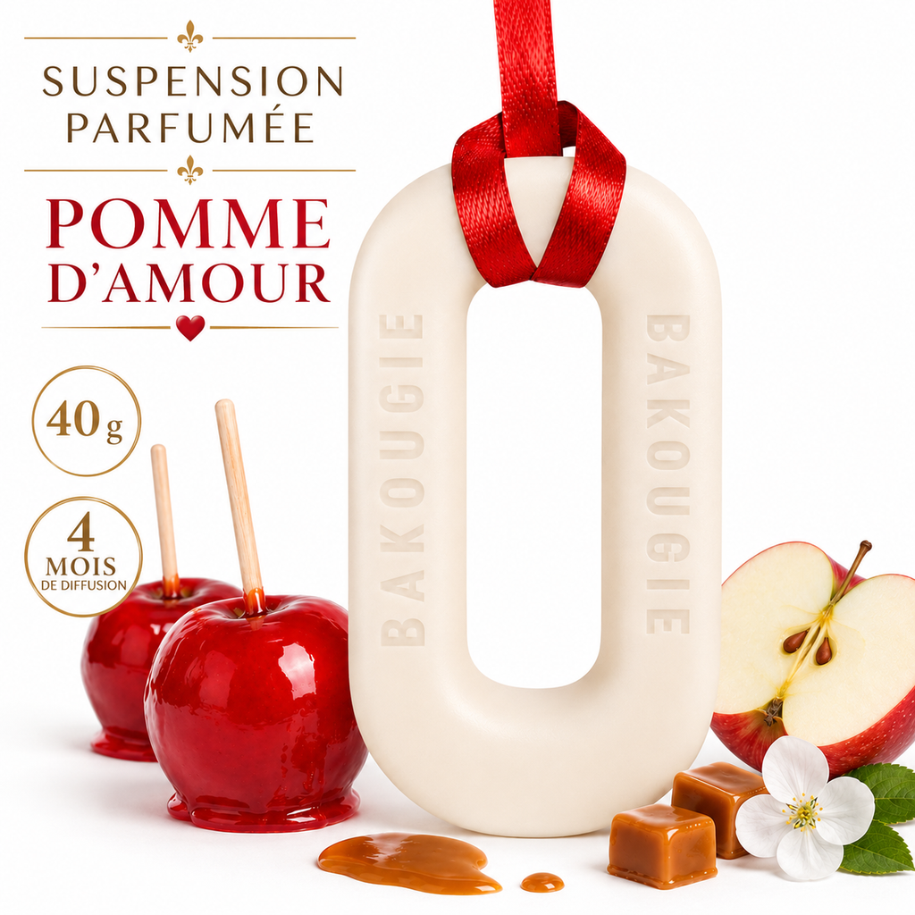 Suspension parfumée Pomme d’Amour Bakougie — vue complémentaire 2