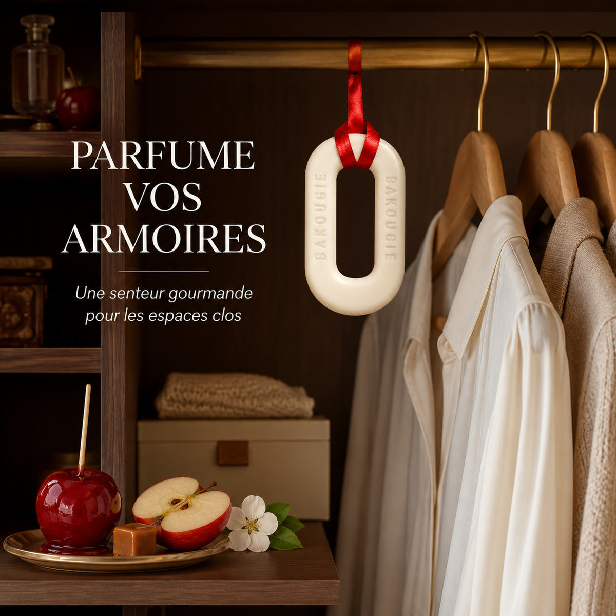 Suspension parfumée Pomme d’Amour Bakougie — vue complémentaire 3