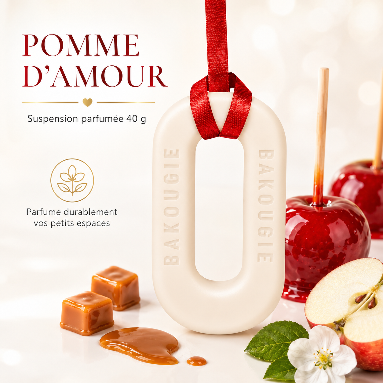 Suspension parfumée Pomme d’Amour Bakougie — vue complémentaire 8