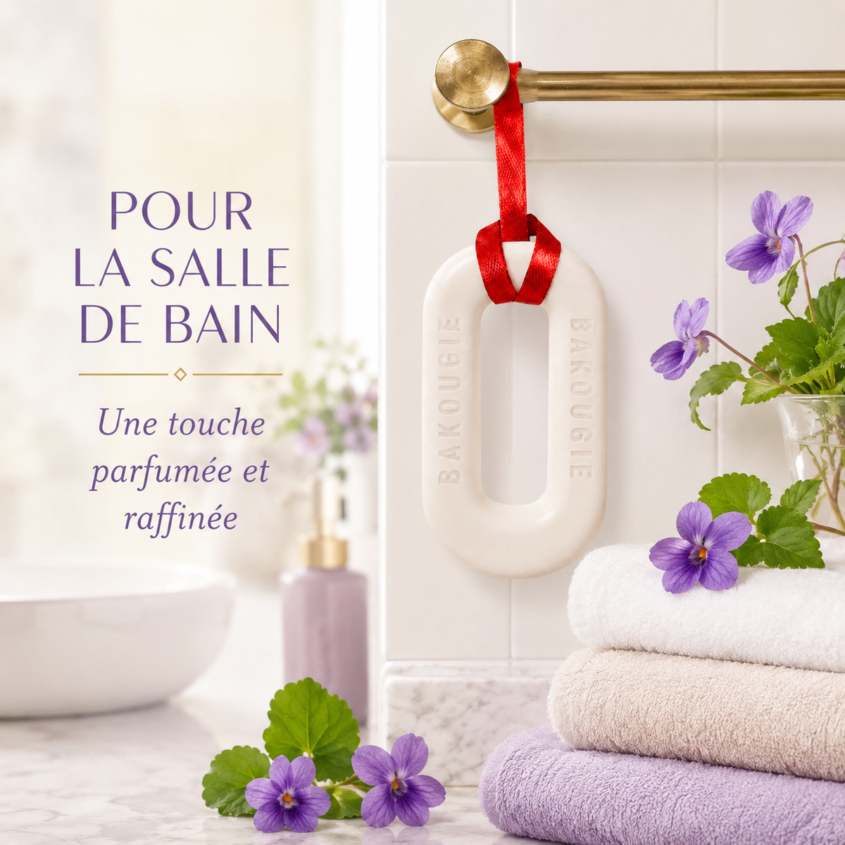 Suspension parfumée Violette Bakougie — vue complémentaire 6